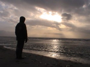 Heiko am Strand von Fanö