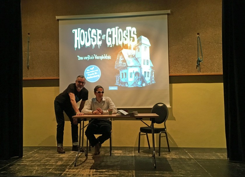 Frank Reifenberg und Heiko Kunert auf der Bühne